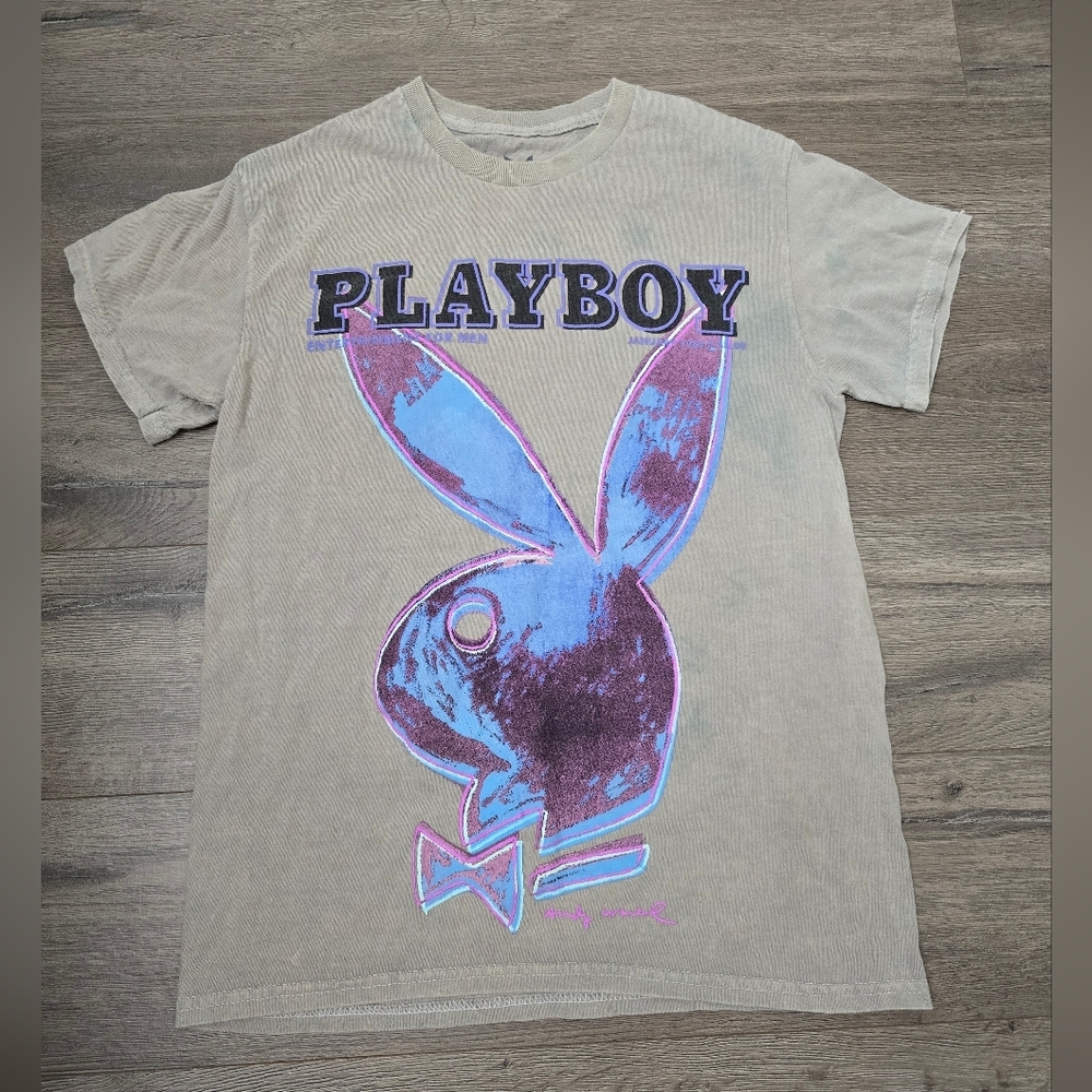 Playboy Short Sleeve Mens Tee Size Small